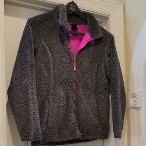 The North Face Gray and Pink Women's Jacket